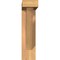 Ekena Millwork Traditional Block Smooth Bracket w/ Offset Brace, Western Red Cedar, 3 1/2"W x 14"D x 14"H BKT0402X14X14TRA05SWR - alternate 3